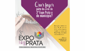 Aberta as inscrições para nova corte da 3ª Expo Prata e do Município de Nova Prata